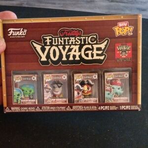 Funko Freddy's Fantastic Voyage Bitty Pop 4pc, NIP